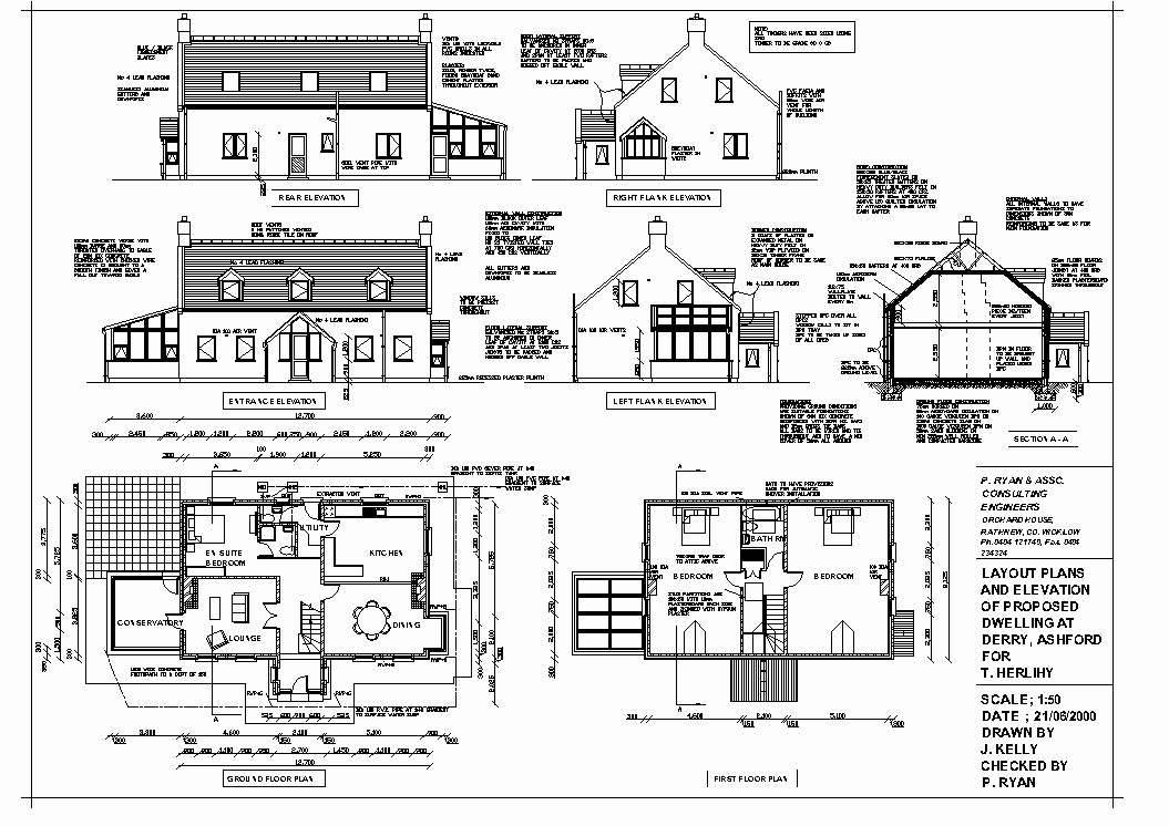 working drawing in architecture